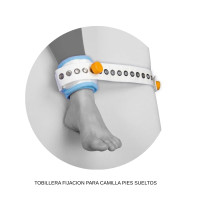 Tobillera Inmovilizacion A Camilla Cierre Magnetico